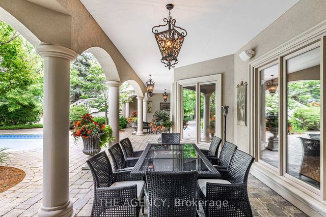 The covered loggia
